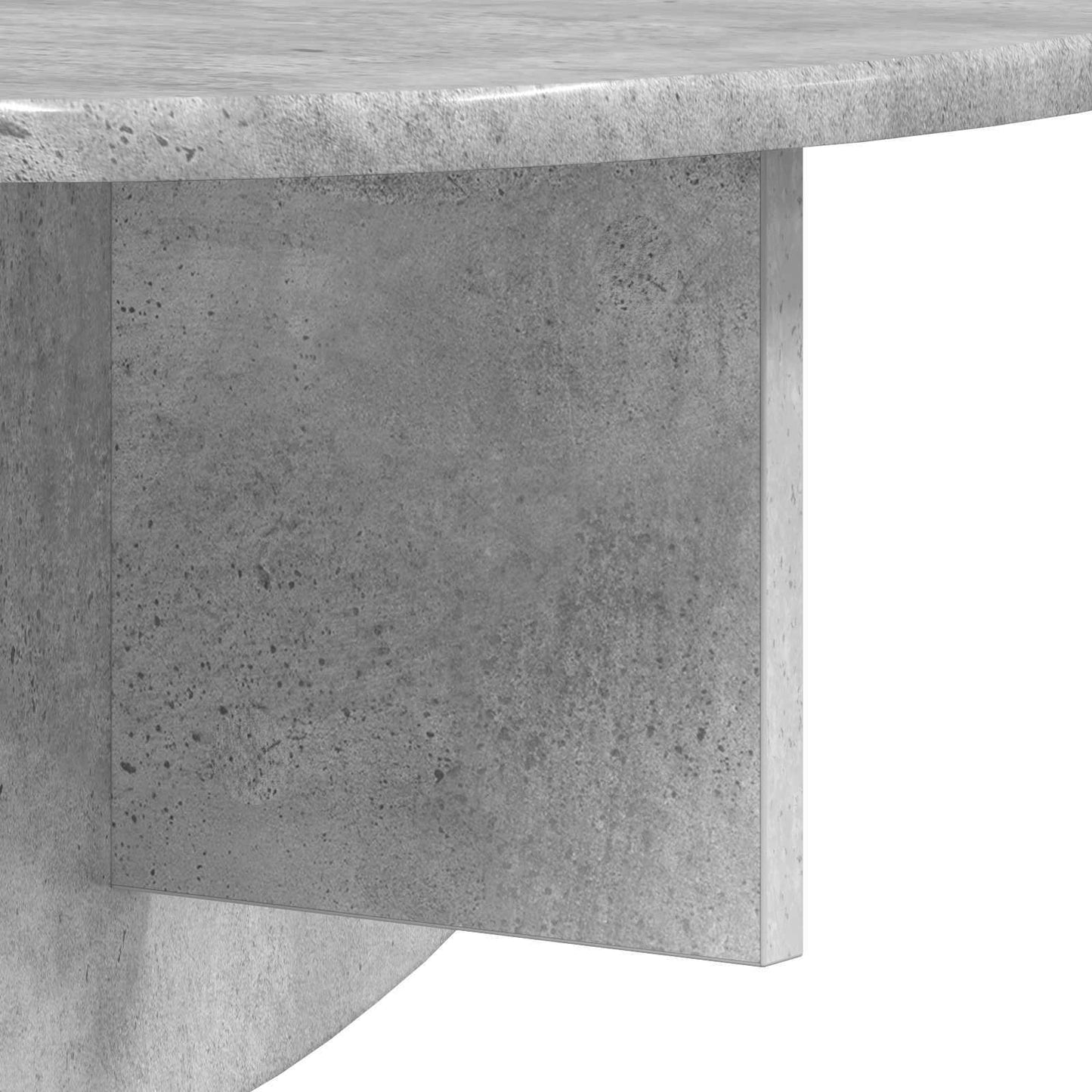 Wall Shelf Concrete Grey 48 x 24 x 24 cm Engineered Wood