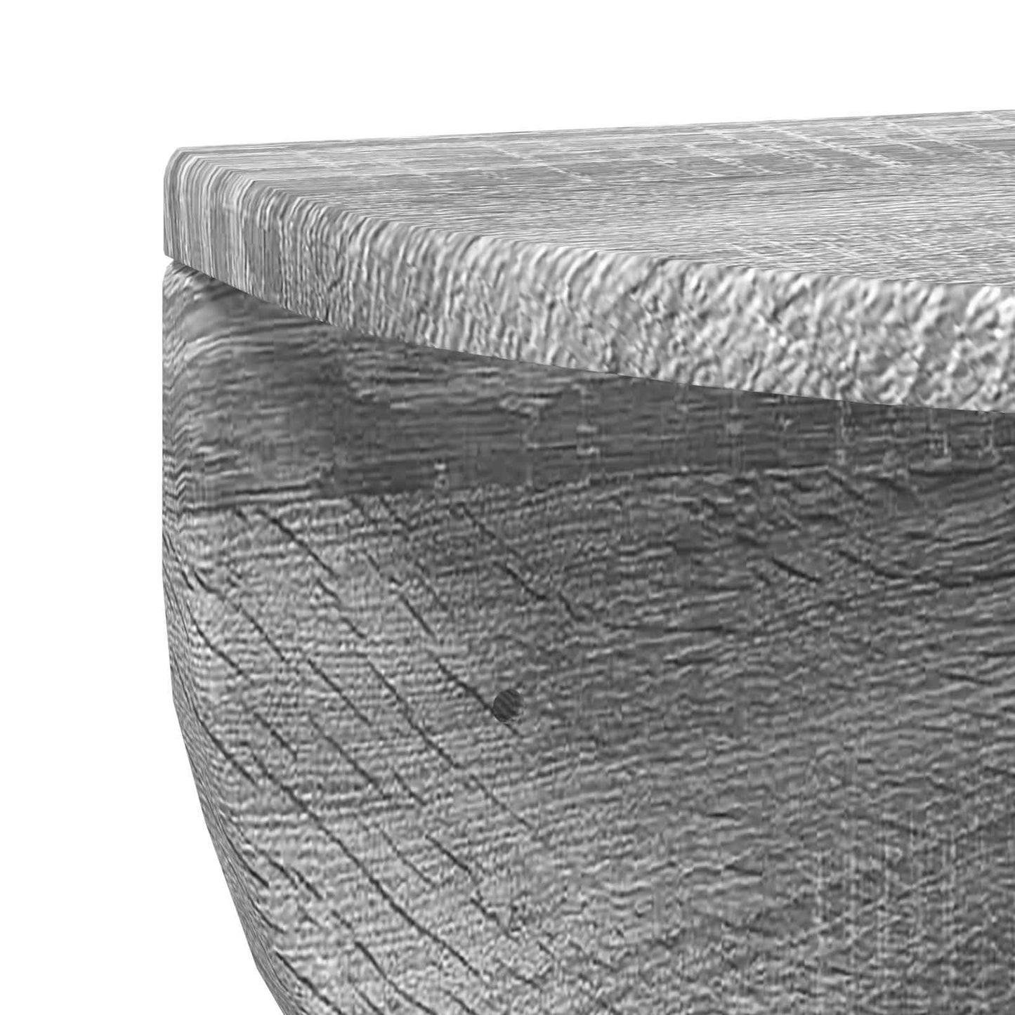 Wall Shelf Grey Sonoma 48 x 24 x 24 cm Engineered Wood
