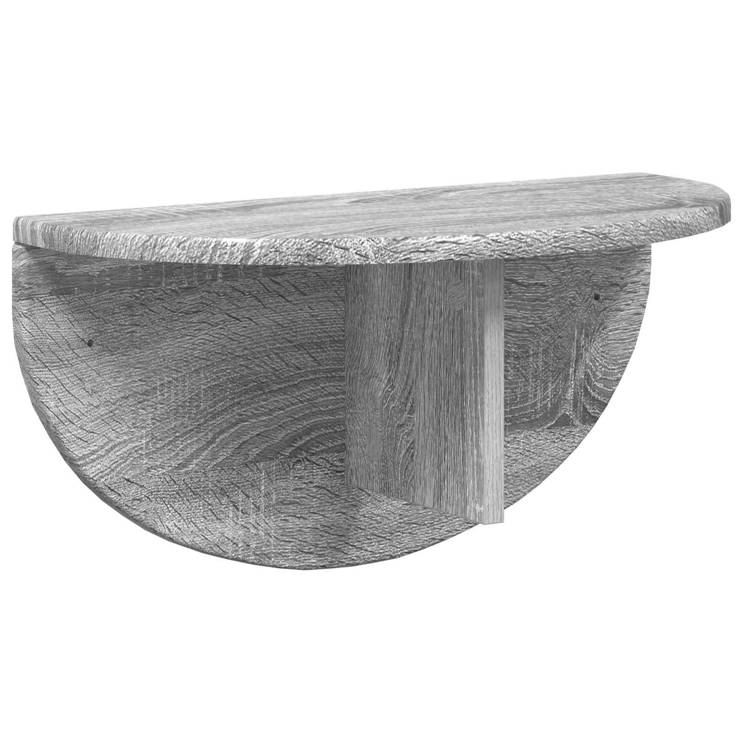 Wall Shelf Grey Sonoma 48 x 24 x 24 cm Engineered Wood
