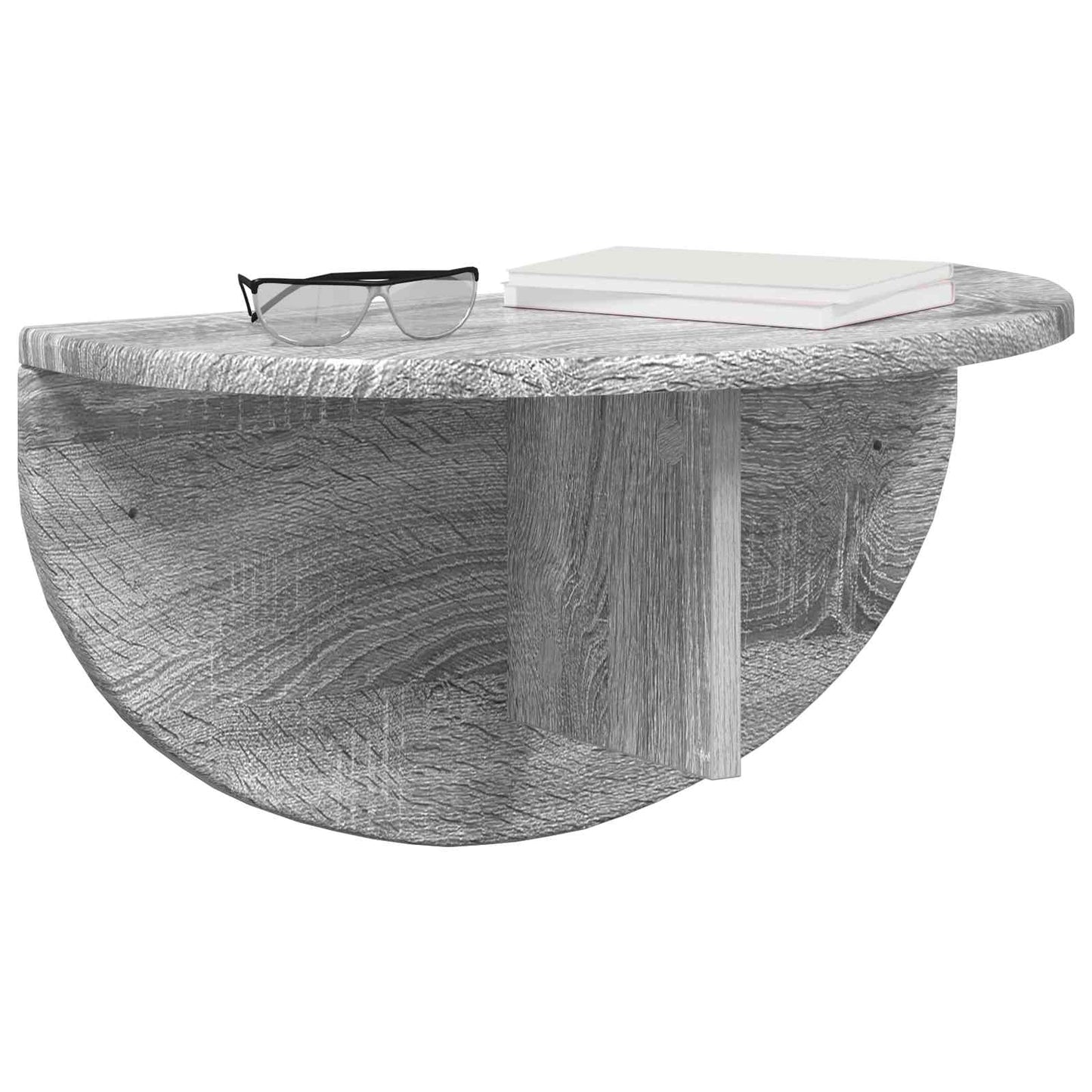 Wall Shelf Grey Sonoma 48 x 24 x 24 cm Engineered Wood