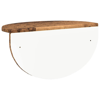 Wall Shelf Old Wood 48 x 24 x 24 cm Engineered Wood