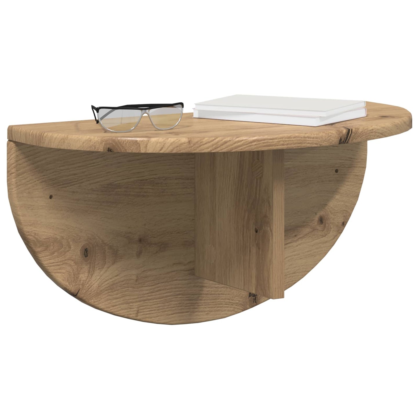 Wall Shelf Wall-Mounted Artisan Oak 48 x 24 x 24 cm