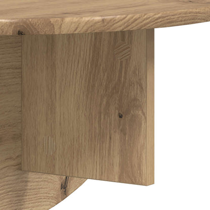 Wall Shelf Wall-Mounted 2 pcs Artisan Oak 48 x 24 x 24 cm