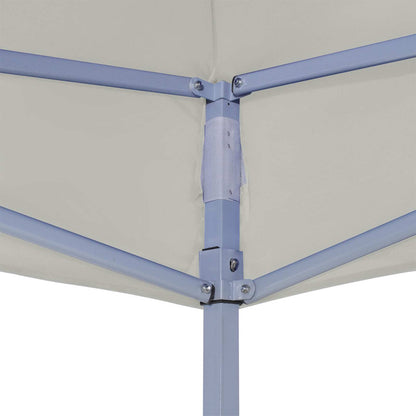 Party Tent Folding Cream 200 x 200 x 315 cm Oxford Fabric
