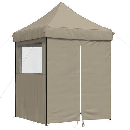 Party Tent Folding Taupe 200 x 200 x 306 cm Oxford Fabric