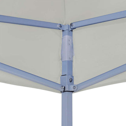 Party Tent Folding Cream 291 x 291 x 315 cm Oxford Fabric