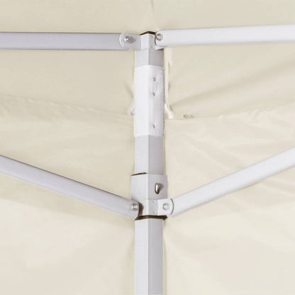 Party Tent Folding Cream 291 x 291 x 315 cm Oxford Fabric