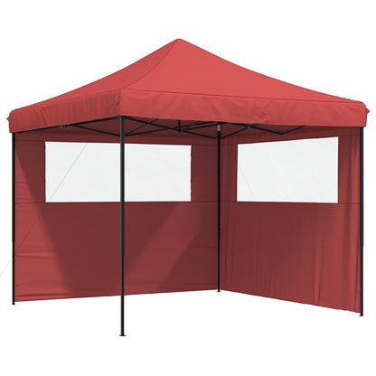 Party Tent Folding Burgundy 292 x 292 x 315 cm Oxford Fabric