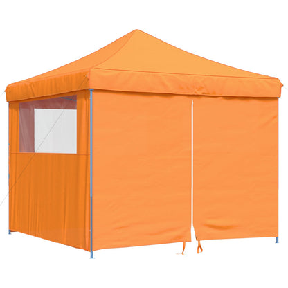 Party Tent Folding Orange 292 x 292 x 315 cm Oxford Fabric