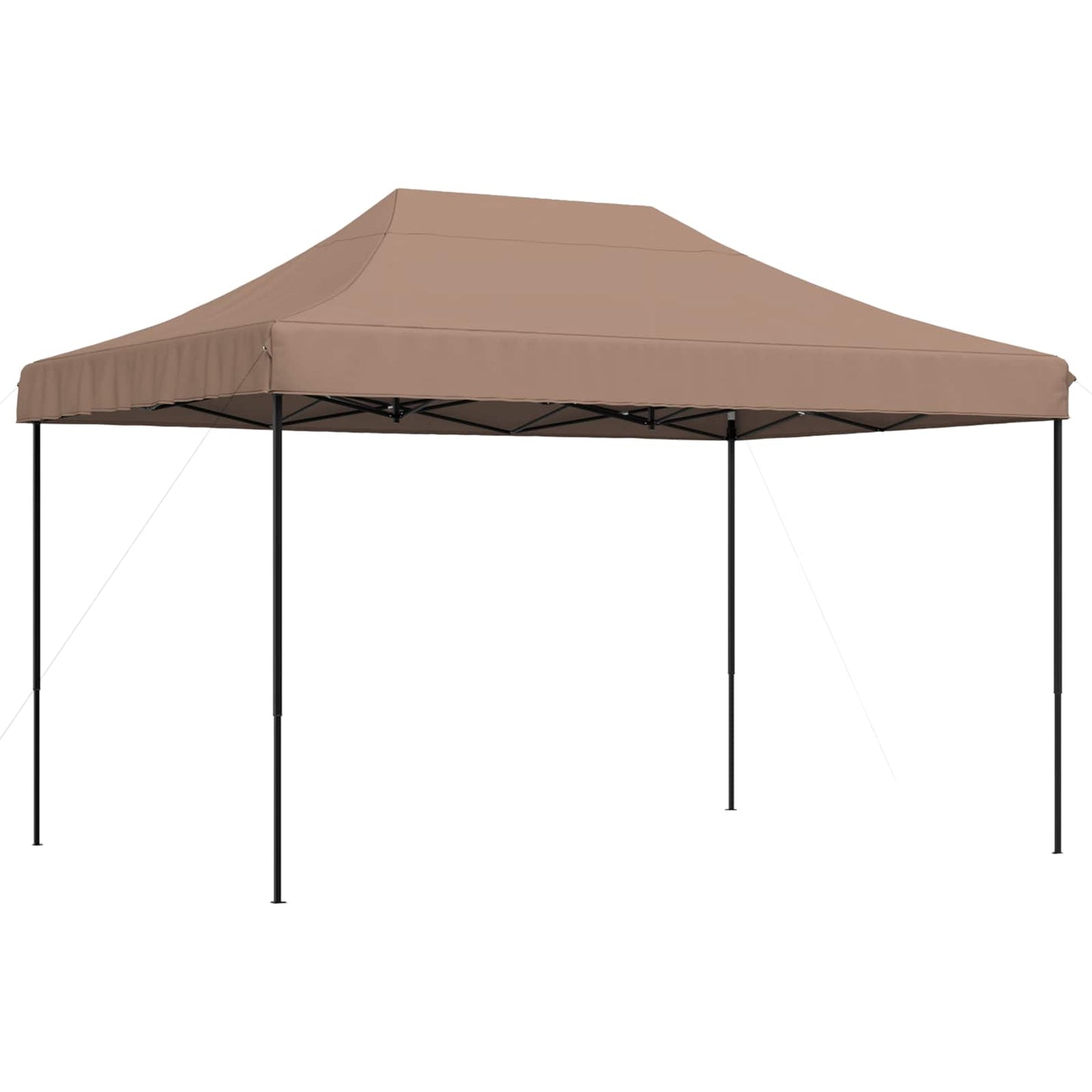 Party Tent Folding Brown 279 x 410 x 315 cm Oxford Fabric