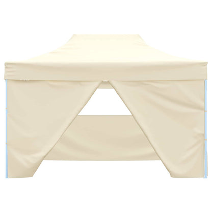 Party Tent Folding Cream 280 x410 x 315 cm Oxford Fabric