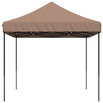 Party Tent Folding Brown 292 x 440 x 315 cm Oxford Fabric