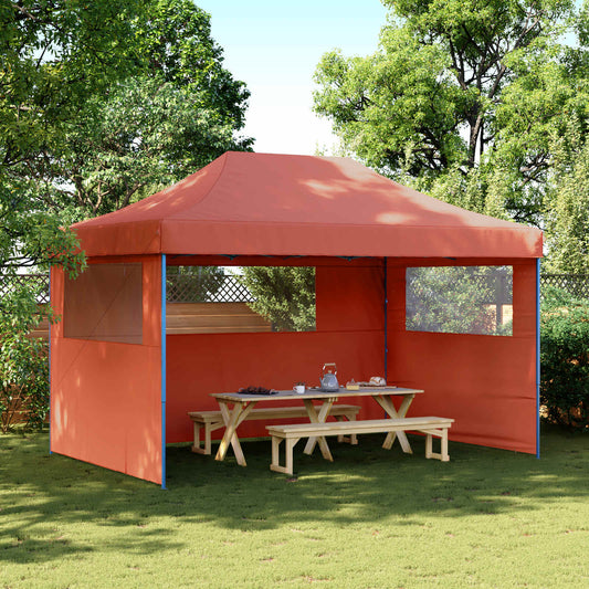 Party Tent 292 x 440 x 315 cm Terracotta Oxford Fabric