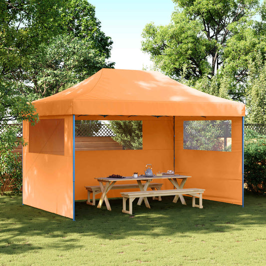 Party Tent 292 x 440 x 315 cm Orange Oxford Fabric