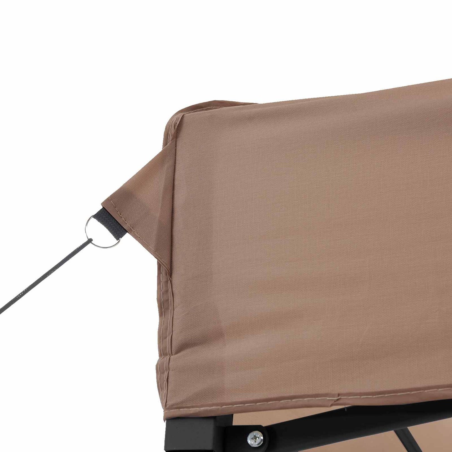 Party Tent Folding Brown 292 x 440 x 315 cm Oxford Fabric