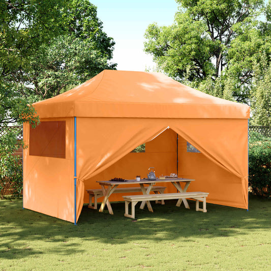 Party Tent 292 x 440 x 315 cm Orange Oxford Fabric