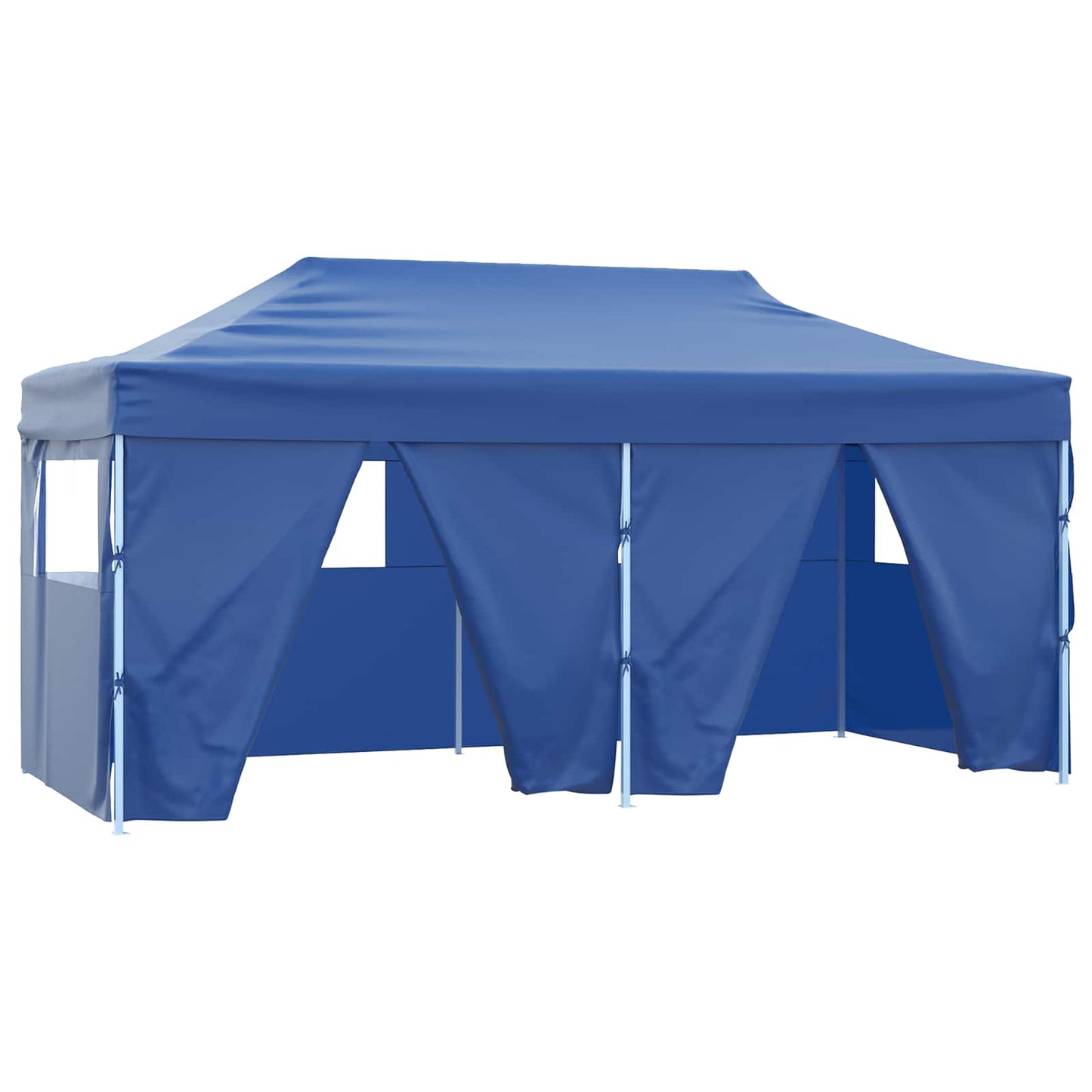 Party Tent Folding Blue 291 x 580 x 315 cm Oxford Fabric