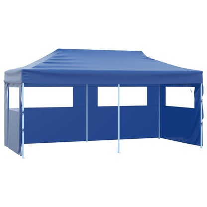 Party Tent Folding Blue 291 x 580 x 315 cm Oxford Fabric