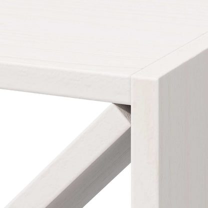 Wine Rack 4 pcs White 62 x 25 x 62 cm Solid Pine Wood