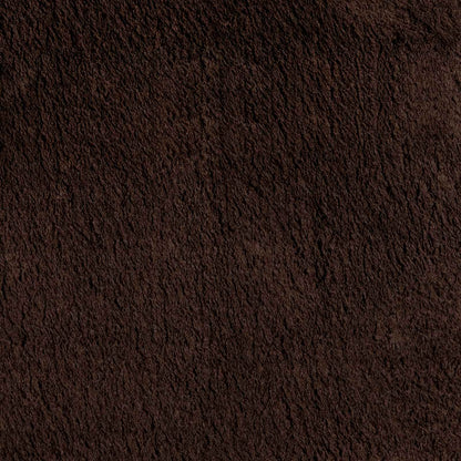 Medium Pile Soft and Washable Rug HUARTE Brown 60 x 110 cm