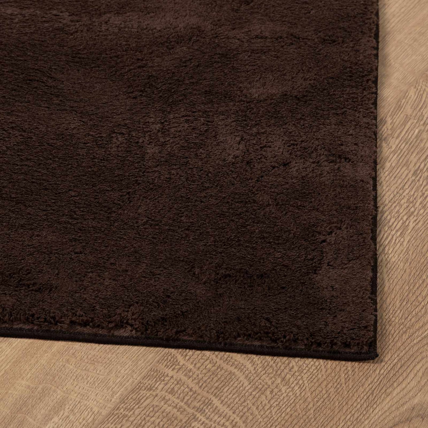 Medium Pile Soft and Washable Rug HUARTE Brown 150 x 80 cm