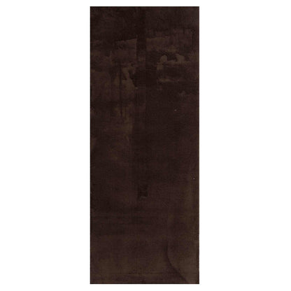 Medium Pile Soft and Washable Rug HUARTE Brown 200 x 80 cm