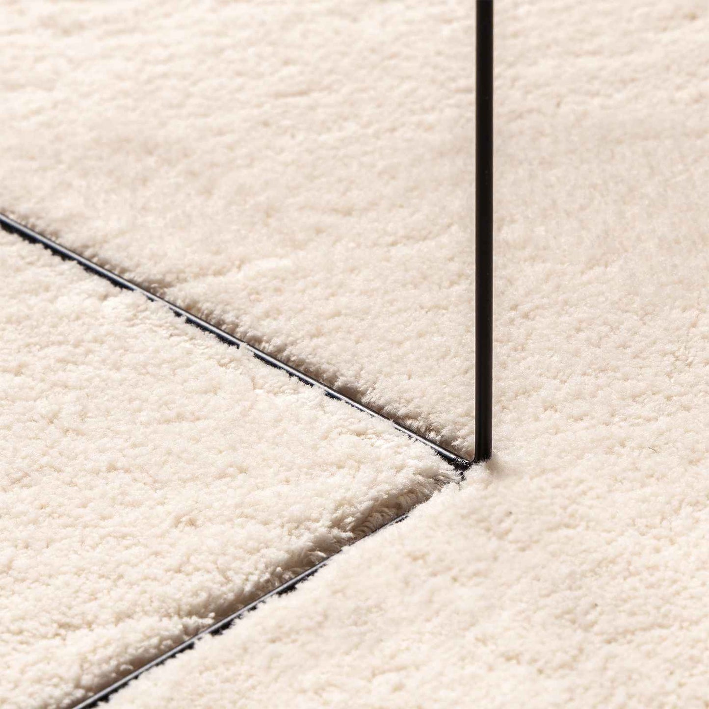 Medium Pile Soft and Washable Rug HUARTE Beige 80 x 400 cm