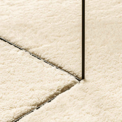 Medium Pile Soft and Washable Rug HUARTE Cream 80 x 400 cm