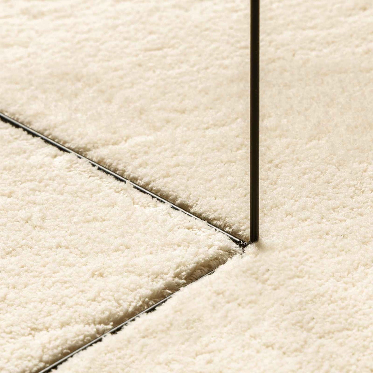 Medium Pile Soft and Washable Rug HUARTE Cream 80 x 500 cm