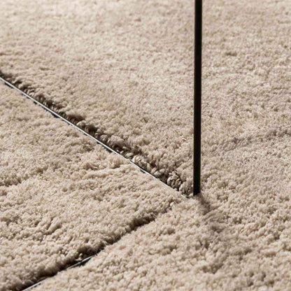Medium Pile Soft and Washable Rug HUARTE Sand 80 x 750 cm