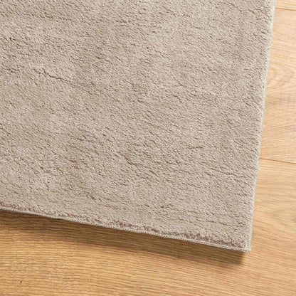 Medium Pile Soft and Washable Rug HUARTE Sand 80 x 750 cm