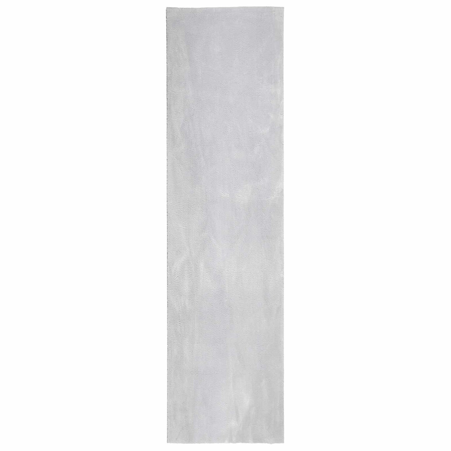 Medium Pile Soft and Washable Rug HUARTE Grey 80 x 300 cm