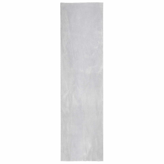 Medium Pile Soft and Washable Rug HUARTE Grey 80 x 500 cm