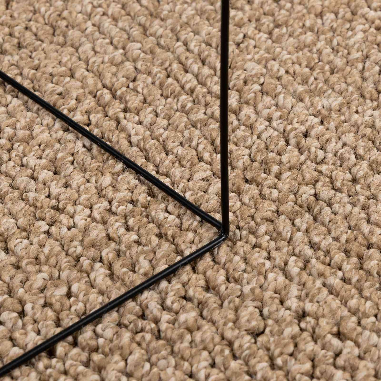 Area Rugs Rectangular AGIRA Natural 150 x 80 cm Polyester