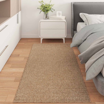 Area Rugs Rectangular AGIRA Natural 150 x 80 cm Polyester