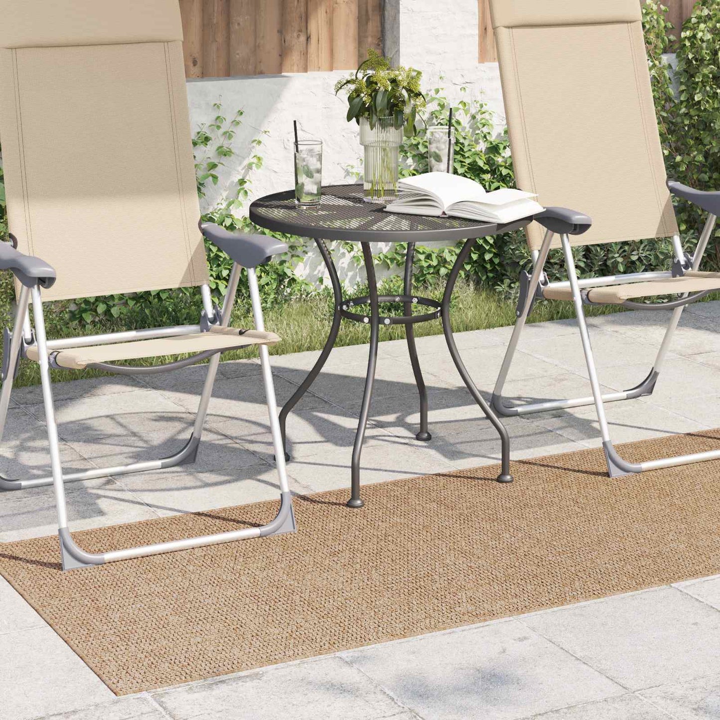 Area Rugs Rectangular AGIRA Natural 200 x 80 cm Polyester