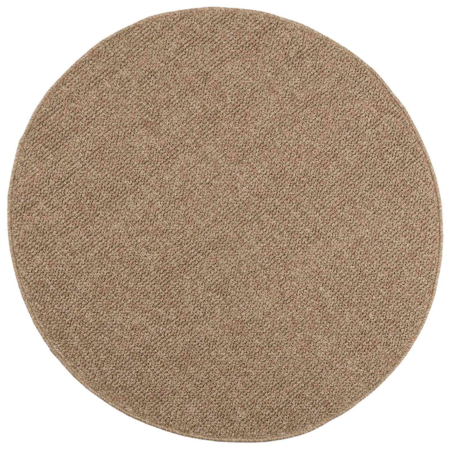 Area Rugs Round AGIRA Natural Ø 120 CM Polyester