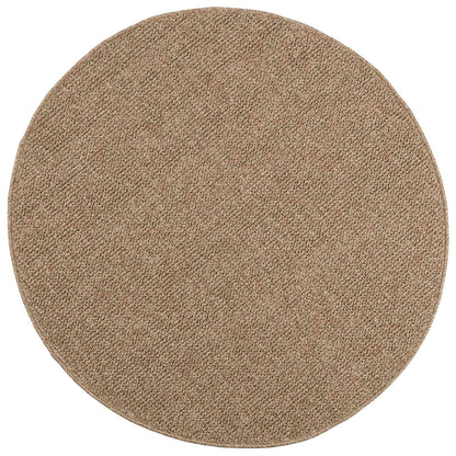 Area Rugs Round AGIRA Natural Ø 120 CM Polyester