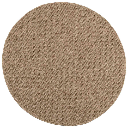 Indoor and Outdoor Rug AGIRA Natural Ø 120 CM Polyester