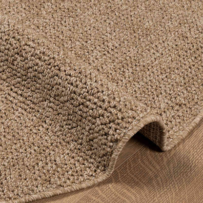 Area Rugs Round AGIRA Natural Ø 160 CM Polyester