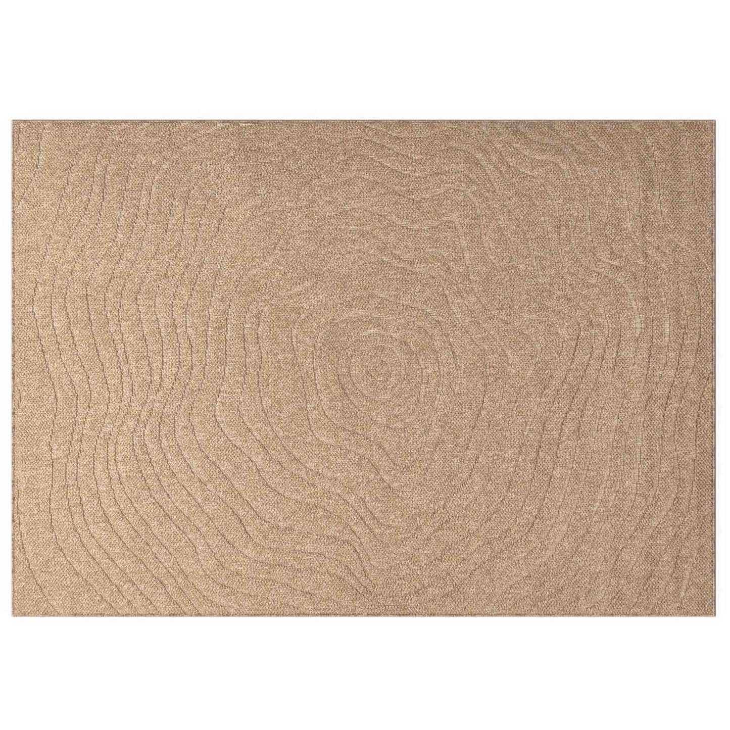 Area Rugs Moire Rectangular AGIRA Natural 280 x 200 cm