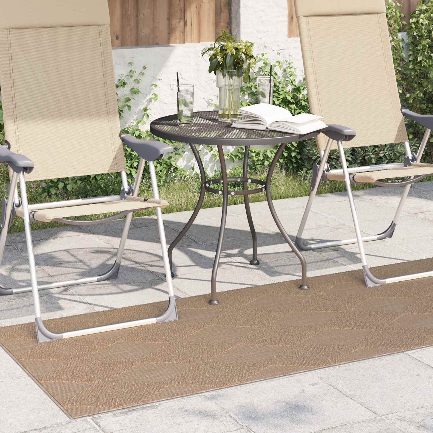 Area Rugs Rectangular AGIRA Natural 150 x 80 cm Polyester