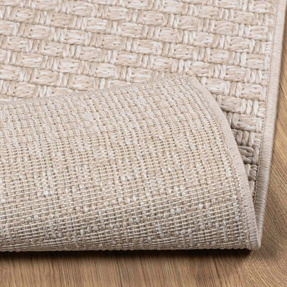 Area Rugs Rectangular FARO Cream 200 x 80 cm Polyester