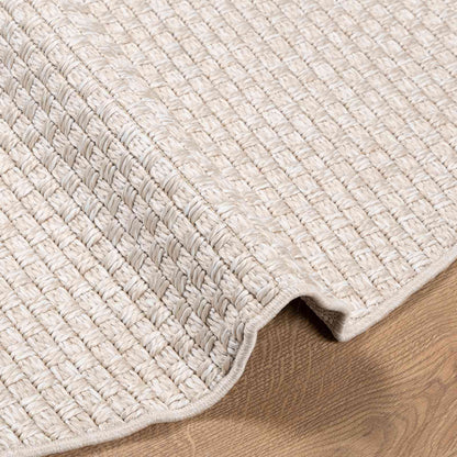 Area Rugs Round FARO Cream Ø 120 CM Polyester