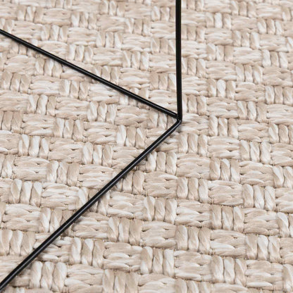 Area Rugs Round FARO Cream Ø 160 CM Polyester