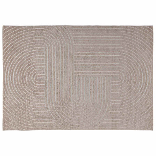 Indoor and Outdoor Rug PALMERAS Beige 170 x 120 cm Polyester