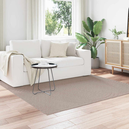 Area Rugs Square PALMERAS Beige 200 x 200 cm Polyester