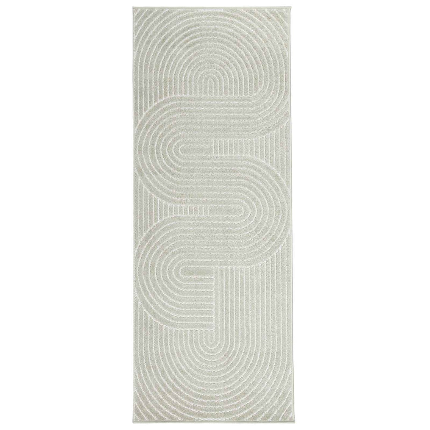 Area Rugs Rectangular PALMERAS Green 80 x 200 cm Polyester