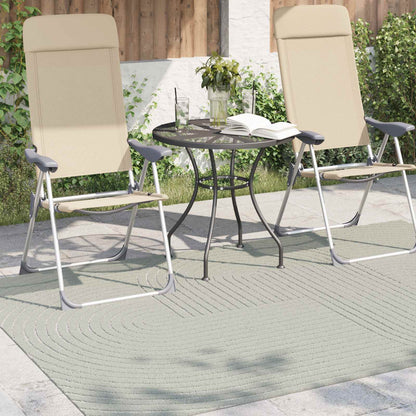 Area Rugs Rectangular PALMERAS Green 140 x 200 cm Polyester