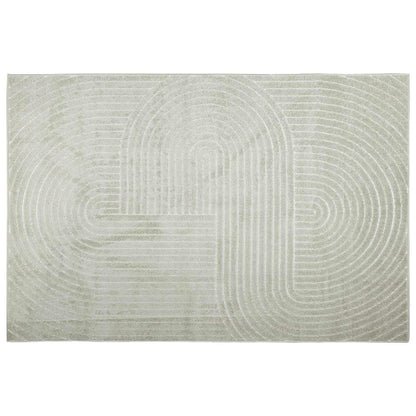 Area Rugs Rectangular PALMERAS Green 160 x 230 cm Polyester